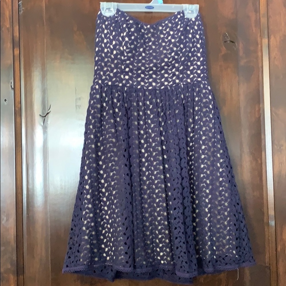 Strapless dress